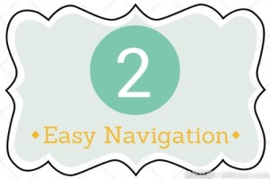 easy navigation
